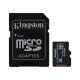 Kingston Industrial - Scheda di memoria flash (adattatore microSDHC per SD in dotazione) - 32 GB - A1 / Video Class V30 / UHS-I