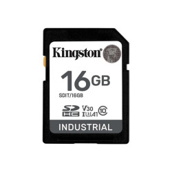 Kingston Industrial - Scheda di memoria flash - 16 GB - A1 / Video Class V30 / UHS-I U3 / Class10 - UHS-I microSDHC