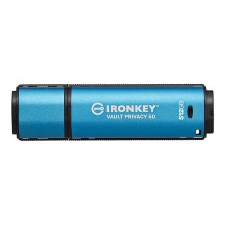 Kingston IronKey Vault Privacy 50 Series - Chiavetta USB - 512 GB - USB 3.2 Gen 1