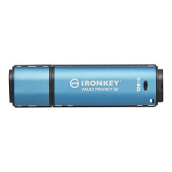 Kingston IronKey Vault Privacy 50 Series - Chiavetta USB - crittografato - 128 GB - USB 3.2 Gen 1 - Compatibile TAA