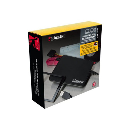 Kingston SSD Installation Kit - Box esterno - 2.5" - SATA 3Gb/s - USB 2.0