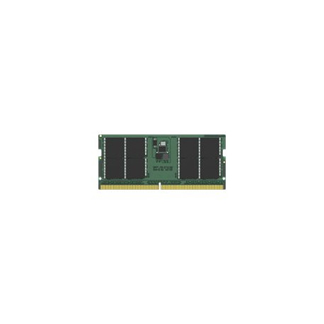 Kingston ValueRAM - DDR5 - kit - 64 GB: 2 x 32 GB - SO DIMM 262-pin - 4800 MHz / PC5-38400 - CL40 - 1.1 V - senza buffer - on-d