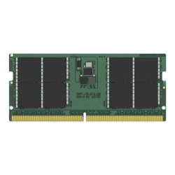 Kingston ValueRAM - DDR5 - modulo - 32 GB - SO DIMM 262-pin - 4800 MHz / PC5-38400 - CL40 - 1.1 V - senza buffer - on-die ECC