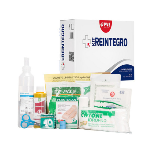 Kit di reintegro pronto soccorso - fino a 2 persone - PVS