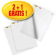 Lavagna adesiva Meeting Chart - bianco - Post-It - Promo pack 2+1 pezzi