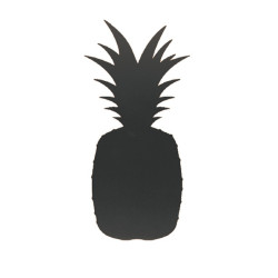 Lavagna da parete Silhouette - forma ananas - 49,3 x 23,6 cm - nero - Securit