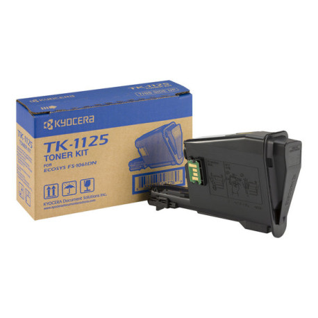 Kyocera TK 1125 - Nero - originale - cartuccia toner - per Kyocera FS-1325MFP, FS-1325MFP/KL3- FS-1061DN, 1061DN/KL3