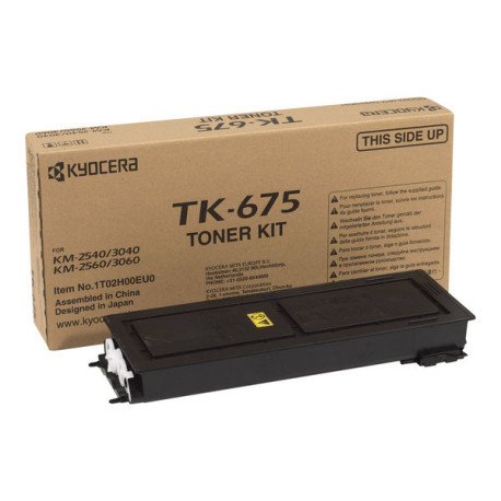 Kyocera TK 675 - Nero - originale - cartuccia toner - per KM 2540, 2560, 3040, 3060