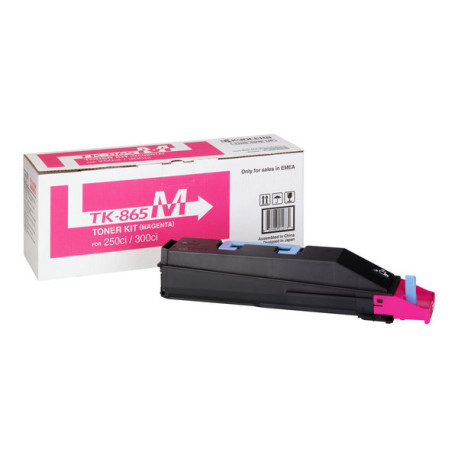 Kyocera TK 865M - Magenta - originale - cartuccia toner - per TASKalfa 250ci, 300ci