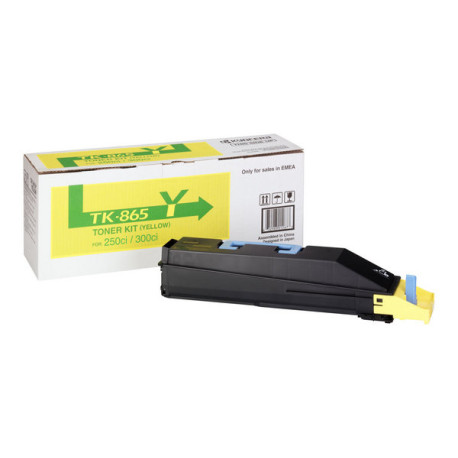 Kyocera TK 865Y - Giallo - originale - cartuccia toner - per TASKalfa 250ci, 300ci