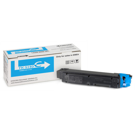 Kyocera/Mita - Toner - Ciano - TK-5140C - 1T02NRCNL0 - 5.000 pag