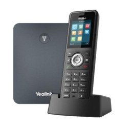 Sistemi DECT - Telefoni - W79P (1 BASE W70B + 1 W59R) SUPPORTA FINO A 10 ACCOUNT SIP E 20 CHIAMATE SIMULTANEE 28H IN USO RICARI
