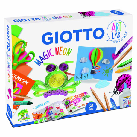 Laboratorio artistico neon - Giotto