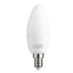 Lampada - Led - candela - 5,5W - E14 - 3000K - luce bianca calda - MKC