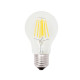 Lampada - Led - goccia - A60 - a filamento - 8W - E27 - 3000K - luce bianca calda - MKC