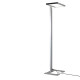 Lampada da terra Luctra Vitawork HCL - 12.000 lm - metallo - argento - Luctra