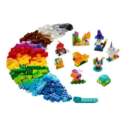 LEGO CLASSIC 11013 - Mattoncini Trasparenti Creativi