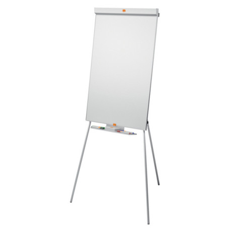 Lavagna portablocco Classic su treppiede - 100 x 67,5 cm - bianco - Nobo