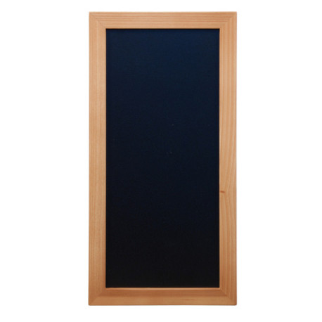 Lavagna Woody - teak - 20 x 40 cm - Securit