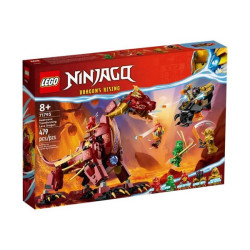 LEGO Ninjago Dragons Rising 71793 - Heatwave Transforming Lava Dragon