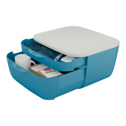 Leitz Cosy - Cassettiera - 2 cassetti - blu calm