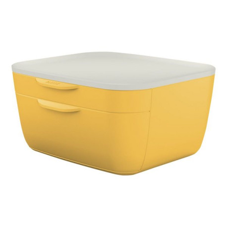 Leitz Cosy - Cassettiera - 2 cassetti - giallo caldo