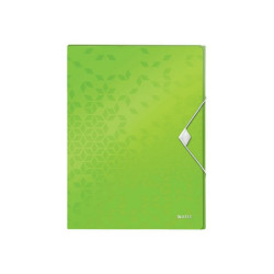 Leitz WOW - Cartella a scatola - larghezza dorsale 30 mm - per A4 - capacità 250 fogli - verde lime