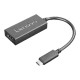 Lenovo - Adattatore video - 24 pin USB-C maschio a HDMI femmina - 24 cm - nero - supporta 4K 60 Hz (3840 x 2160)