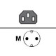 Lenovo - Cavo di alimentazione - CEE 7/7 (M) a IEC 60320 C13 - 250 V c.a. V - 2.8 m - Europa - per ThinkAgile HX3376 Certified 
