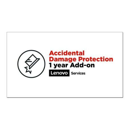 Lenovo Accidental Damage Protection - Copertura da danni accidentali - 1 anno - per 100e Chromebook Gen 3- V14 G3 ABA- V14 IGL-