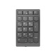 Lenovo Go Wireless Numeric Keypad - Tastierino numerico - senza fili - 2.4 GHz - interruttore: tasti a forbice - grigio tempora