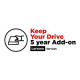 Lenovo Keep Your Drive - Contratto di assistenza esteso - 5 anni - per ThinkStation P700- P710- P720- P900- P910- P920