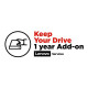 Lenovo Keep Your Drive Add On - Contratto di assistenza esteso - 1 anno - per S200- S400- S500- ThinkCentre M700- M73- M800- M8