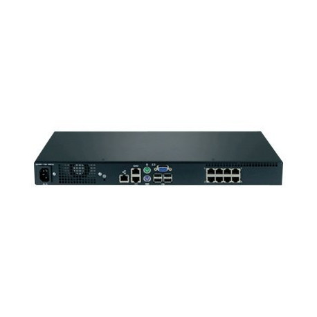 Lenovo Local 1x8 Console Manager - Switch KVM - CAT5 - 8 x KVM port(s) - 1 utente locale - montabile su rack - per System x3620