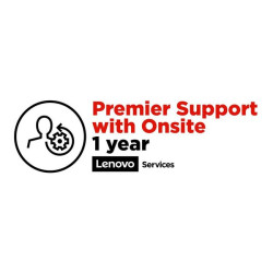 Lenovo Premier Support with Onsite NBD - Contratto di assistenza esteso - parti e manodopera (per sistema con 1 anno di deposit