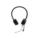 Lenovo Pro Wired Stereo VOIP Headset - Cuffie con microfono - on-ear - cablato - nero - per ThinkCentre M80s Gen 3- M80t Gen 3-