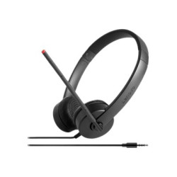 Lenovo Stereo Analog Headset - Cuffie con microfono - on-ear - cablato - per IdeaPad S340-14- ThinkCentre M80s Gen 3- M90a Gen 