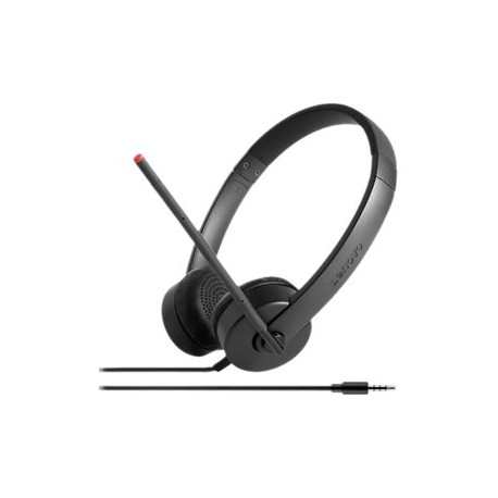 Lenovo Stereo Analog Headset - Cuffie con microfono - on-ear - cablato - per IdeaPad S340-14- ThinkCentre M80s Gen 3- M90a Gen 