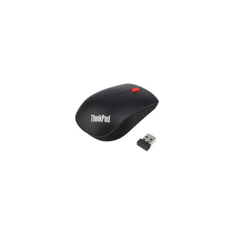 Lenovo ThinkPad Essential Wireless Mouse - Mouse - laser - 3 pulsanti - senza fili - 2.4 GHz - ricevitore wireless USB - per Th