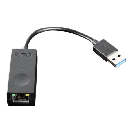 Lenovo ThinkPad USB 3.0 Ethernet adapter - Adattatore di rete - USB 3.0 - Gigabit Ethernet - per ThinkCentre M90a Pro Gen 3- Th