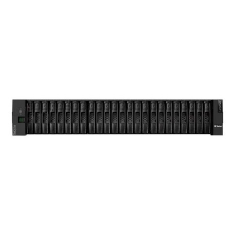 Lenovo ThinkSystem DE4000F 2U24 SFF controller enclosure - Array unità disco rigido - 24 alloggiamenti (SAS-3) - iSCSI (10 GbE)