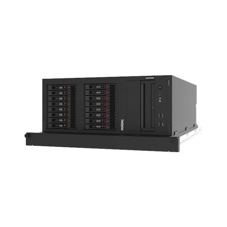 Lenovo ThinkSystem ST250 V2 7D8F - Server - tower - 4U - 1 via - 1 x Xeon E-2356G / 3.2 GHz - RAM 32 GB - hot-swap 2.5" baia(e)