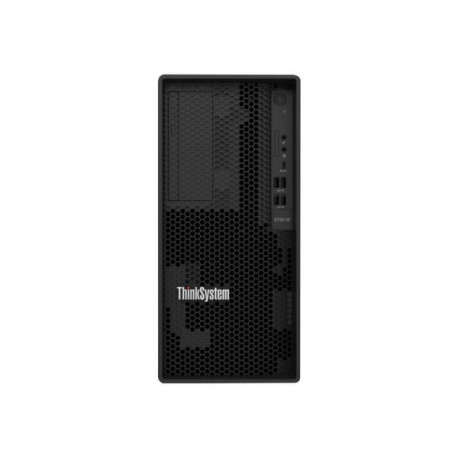 Lenovo ThinkSystem ST50 V2 7D8J - Server - tower - 5U - 1 via - 1 x Xeon E-2324G / 3.1 GHz - RAM 16 GB - HDD 2 x 1 TB - UHD Gra