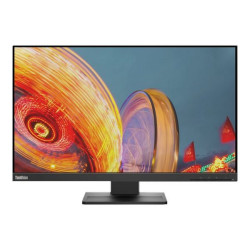 Lenovo ThinkVision E24q-20 - Monitor a LED - 24" (23.8" visualizzabile) - 2560 x 1440 QHD @ 75 Hz - IPS - 300 cd/m² - 1000:1 - 