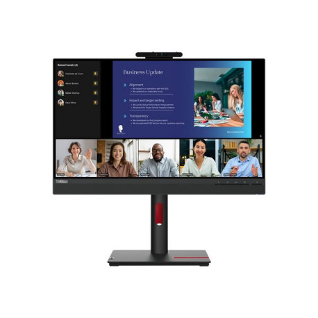 Lenovo ThinkVision T24v-30 - Monitor a LED - 24" (23.8" visualizzabile) - 1920 x 1080 Full HD (1080p) @ 75 Hz - IPS - 250 cd/m²