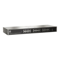 LevelOne GSW-2457 - Switch - 24 x 10/100/1000 - desktop