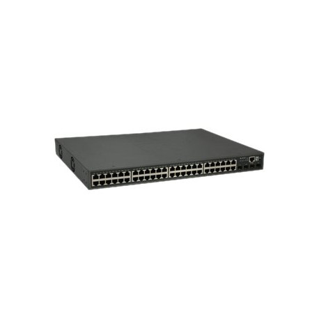 LevelOne GTP-5271 - Switch - L3 Lite - 48 x 10/100/1000 (PoE+) + 4 x 10 Gigabit SFP+ - montabile su rack - PoE+ (400 W)