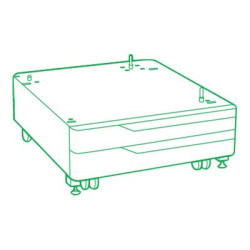 Lexmark - Alimentatore/cassetto supporti - 1000 fogli in 2 cassetti - per Lexmark C9235, CS921, CS923, CX920, CX921, CX922, CX9