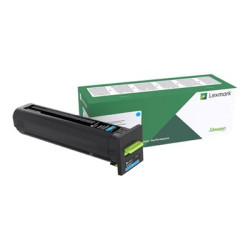 Lexmark - Alta resa - ciano - originale - cartuccia toner LCCP, LRP - per Lexmark CX820de, CX820dtfe, CX825de, CX825dte, CX825d