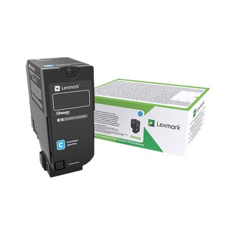 Lexmark - Alta resa - ciano - originale - cartuccia toner LCCP, LRP, Lexmark Corporate - per Lexmark CX725de, CX725dhe, CX725dt